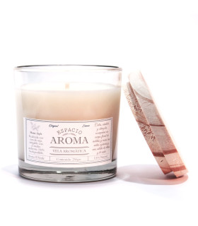 Vela de Soja Aromática 250 g Línea Clásica Té Verde Espacio Aroma