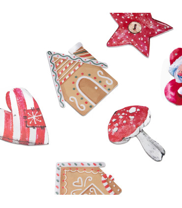 Adornos de Figuras Bosque Encantado 11 cm x 6