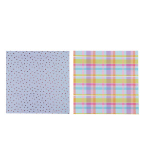 Papel para Scrap 35 Hojas de 30 x 30 cm y 160 g Lovely Ibicraft