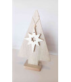Adorno de Pino con Estrella 32 cm