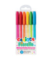 Bolígrafos de Colores Carioca Fiorella x 6