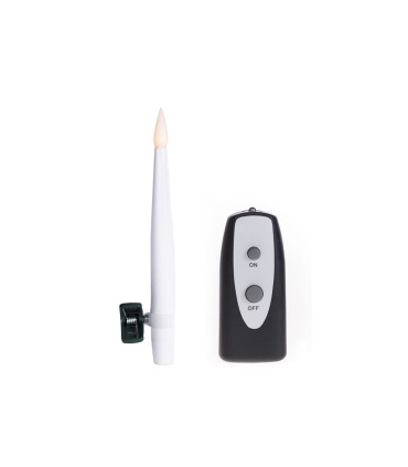 Vela LED blanca x 10 Alparamis