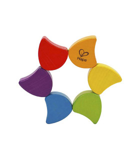 Sonajero Arcoiris de Madera Hape
