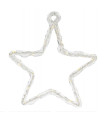Estrella de Acrílico y Metal con Luz LED 20 cm Alparamis