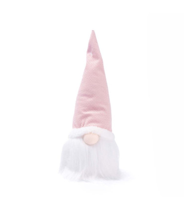 Adorno de Duende Rosa con Luz LED 30 cm Alparamis