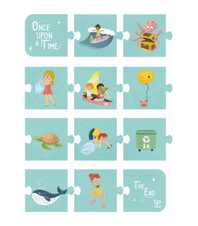 Puzle Amigos del Mar Hape
