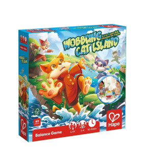 Juego de Mesa de la Isla Tambaleante del Gato Hape