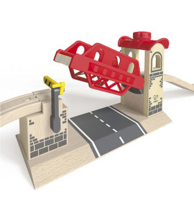 Puente Levadizo para Trenes de Juguete Hape