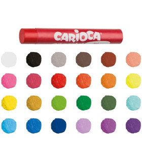 Crayones Óleo Pastel Carioca x 24