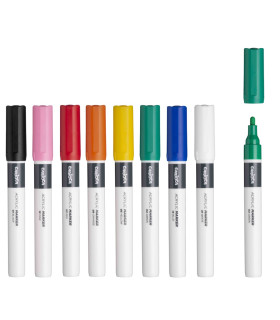 Marcadores Acrílicos Acrylic Carioca Plus x 8