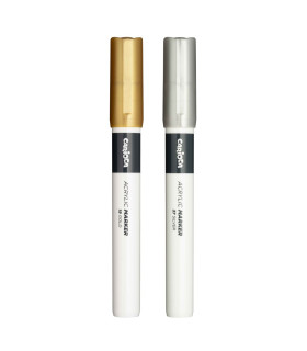 Marcadores Acrílicos Acrylic Carioca Plus x 8