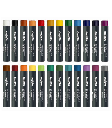 Óleos Pastel Carioca Plus x 24