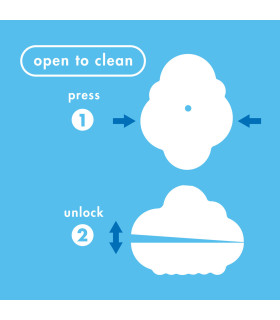 Nube de Lluvia de Juguete Pluï Blanca Moluk