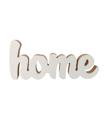 Adorno de Madera Home 25 x 12 cm