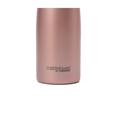 Botella Térmica 500 ml con Tapa a Rosca y Manija Thermos Oro Rosa