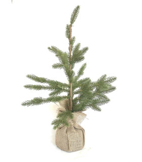 Árbol de Navidad con Base de Yute 50 cm Alparamis