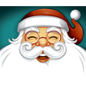 Servilletas 33 x 33 cm Happy Claus Xmas