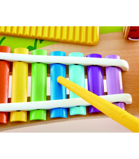 Estación Musical 5 en 1 Hape Instrumentos de Juguete