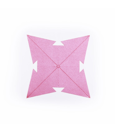 Estrella para Armar 28 cm Roja