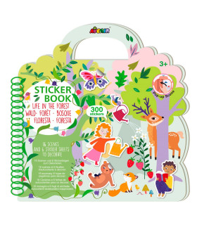 Libro de Stickers Life in the Forest Avenir