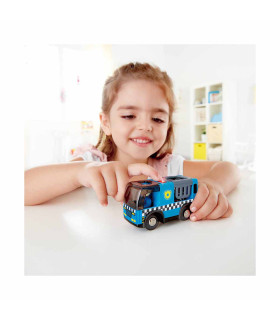 Auto de Policía de Juguete con Sirena Hape