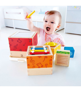 Set de Música Apilable Hape Instrumentos de Juguete
