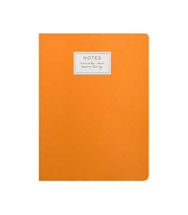 Cuaderno Talbot Flex Naranja 17x25 cm