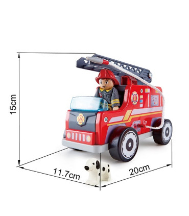 Equipo de Rescate de Bomberos de Juguete Hape