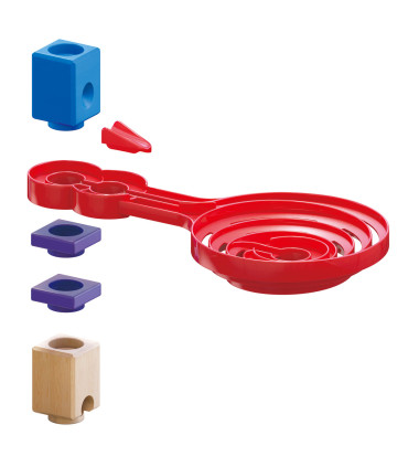 Laberinto de Bolitas Quadrilla Giro en Espiral de Doble Cara Hape