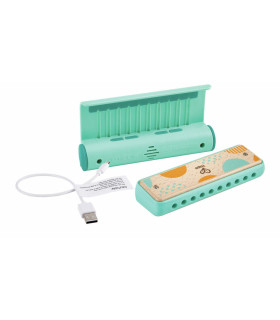 Armónica Aprende con Luces Hape