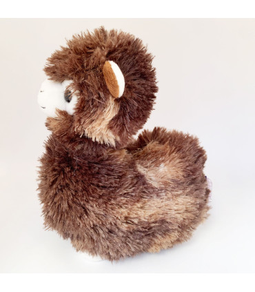 Peluche Térmico Llama Marrón Fur Buddies
