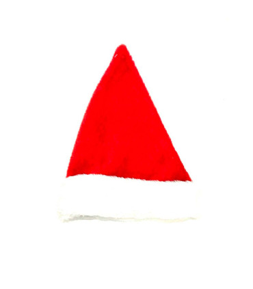 Gorro de Papá Noel 32 x 40 cm Alparamis