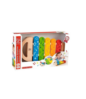 Xilofón ArcoIris Hape Instrumento Musical de Juguete
