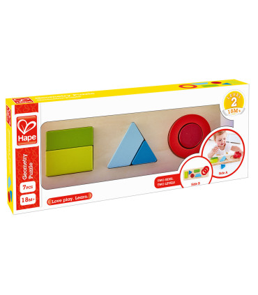 Rompecabezas Geométrico de Madera Hape