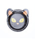 Platos de Cartón Gato Negro de Halloween x 8