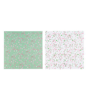 Papel para Scrap 35 Hojas de 30 x 30 cm y 160 g Lovely Ibicraft