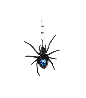 Adorno de Halloween Araña con Luz a Pilas Alparamis