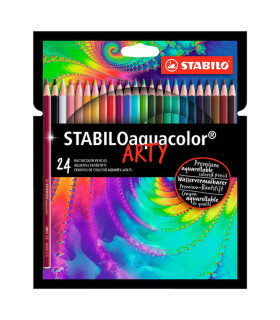 Lápices Aquacolor Arty Stabilo x 24