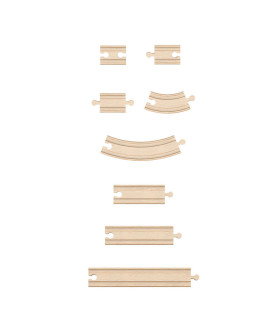 Set de Vías Super Expansión de Juguete Hape