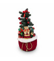 Árbol de Navidad 63 cm con LED en Bolsa de Santa Alparamis