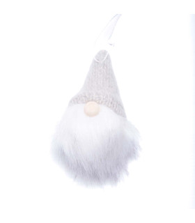 Adorno para Colgar Figura Marrón y Gris 13 cm Alparamis