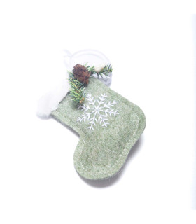 Adorno para Colgar Figura Verde 12 cm Alparamis