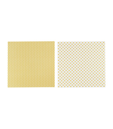 Papel para Scrap 35 Hojas de 30 x 30 cm y 160 g Clásicos Ibicraft