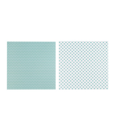 Papel para Scrap 35 Hojas de 30 x 30 cm y 160 g Clásicos Ibicraft