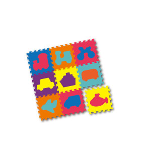 Piso de Goma Eva - Los Animales 94 x 94 cm