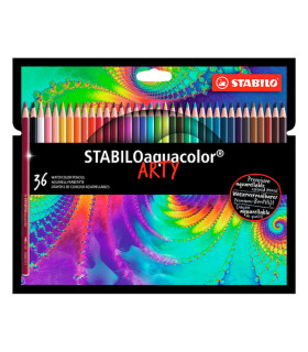 Lápices Aquacolor Arty Stabilo x 36