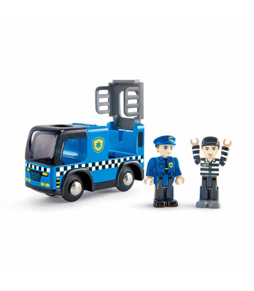 Auto de Policía de Juguete con Sirena Hape