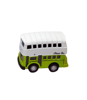 Omnibus de 2 Pisos de Juguete Die Cast 8 cm