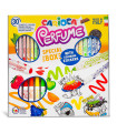Set de 30 Marcadores con Perfume y Stickers para Colorear