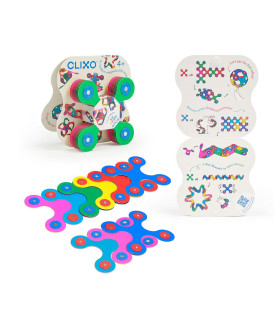 Set Tiny and Mighty Multicolor 9 Piezas Clixo